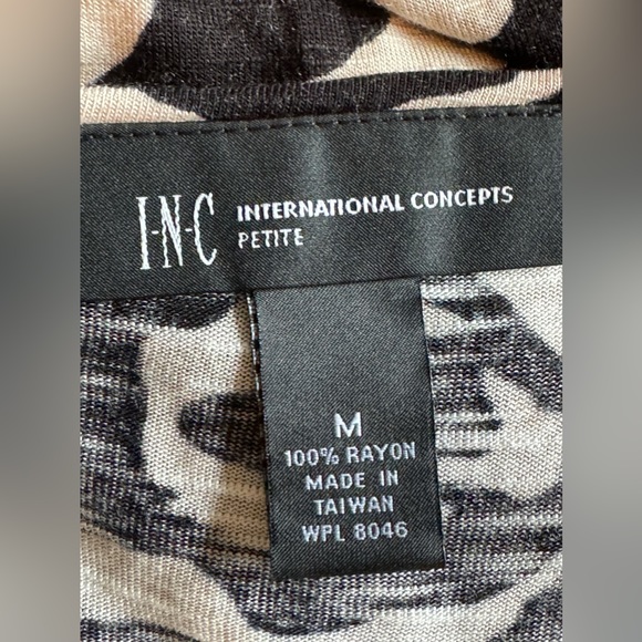 INC International Concepts Ruffle top dress Petite - Picture 5 of 6